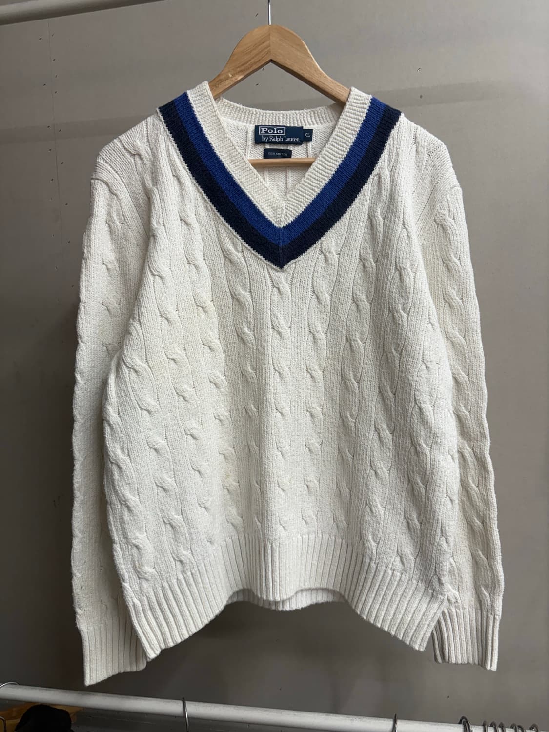 폴로랄프로렌 두산 00s 크리켓 니트 상품이미지1