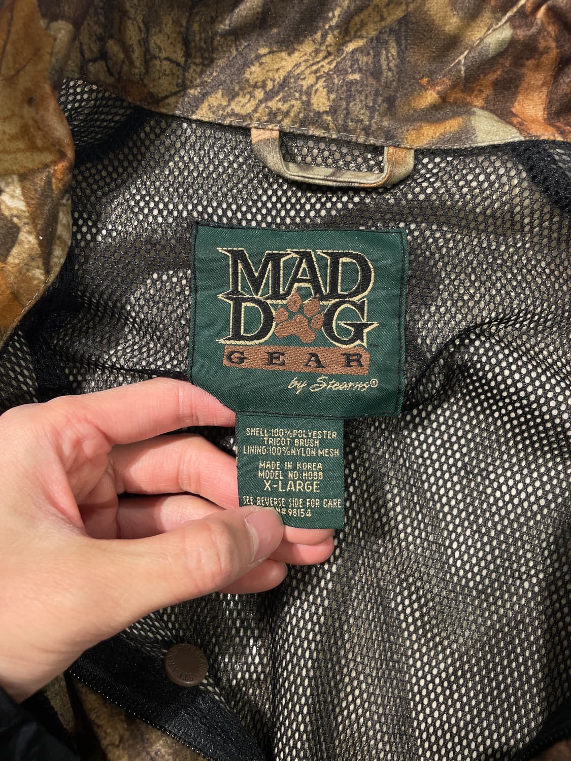 매드독 리얼 트리 집업 자켓 상품이미지7