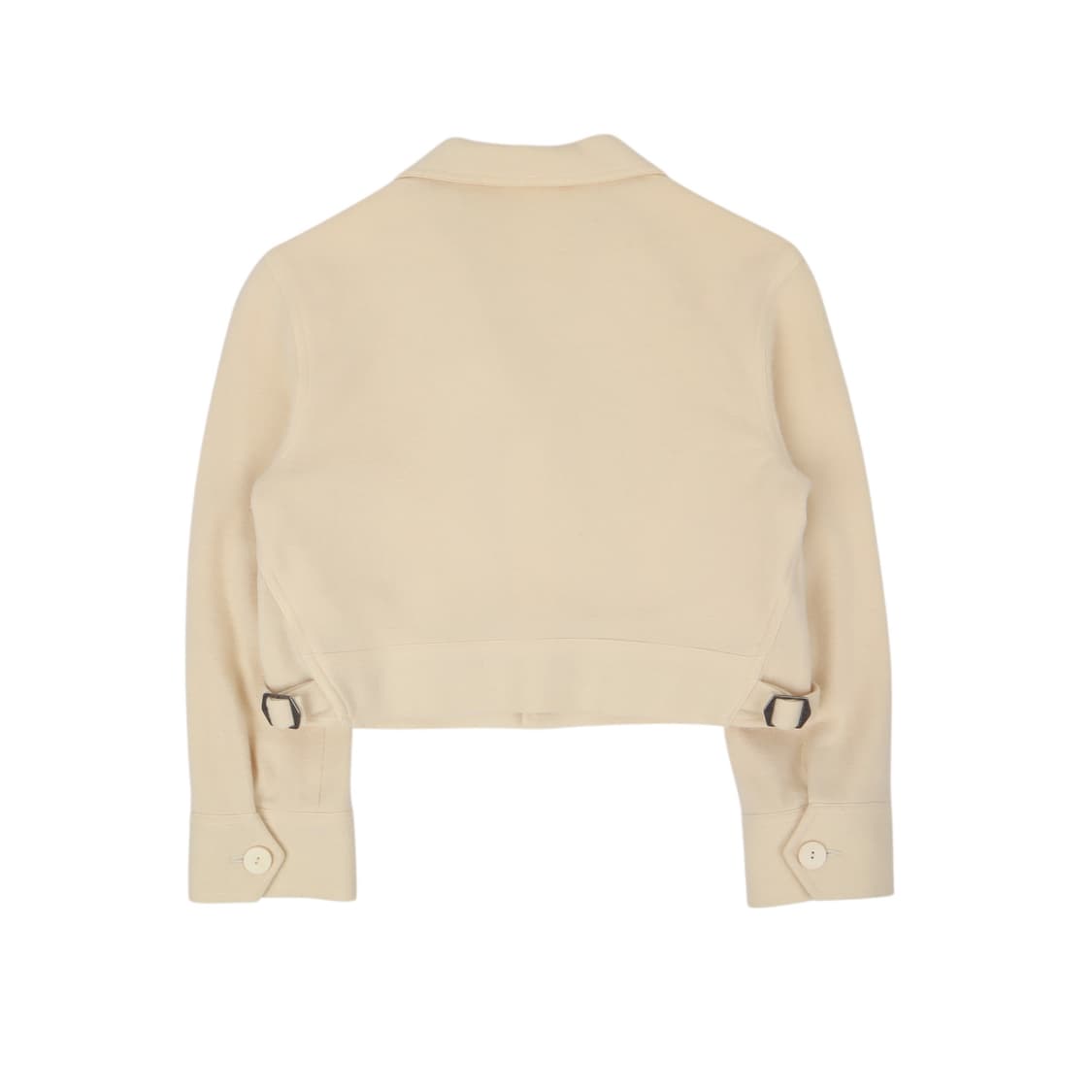 폴로 랄프로렌 아이보리 울 실크 크롭 자켓 상품이미지5