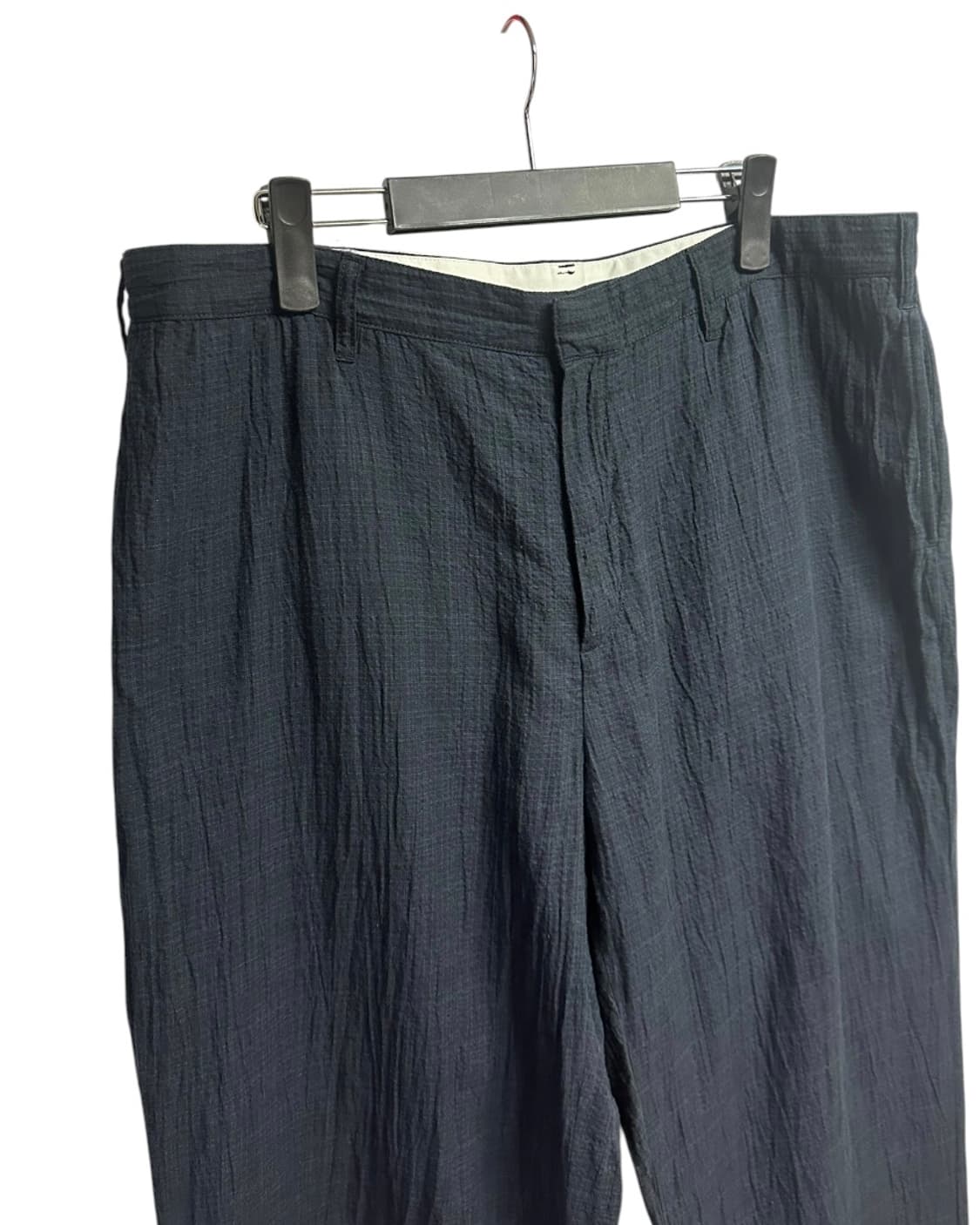 아르켓(ARKET) 네이비 체크 린넨 크링클 팬츠 54(36)size 상품이미지2