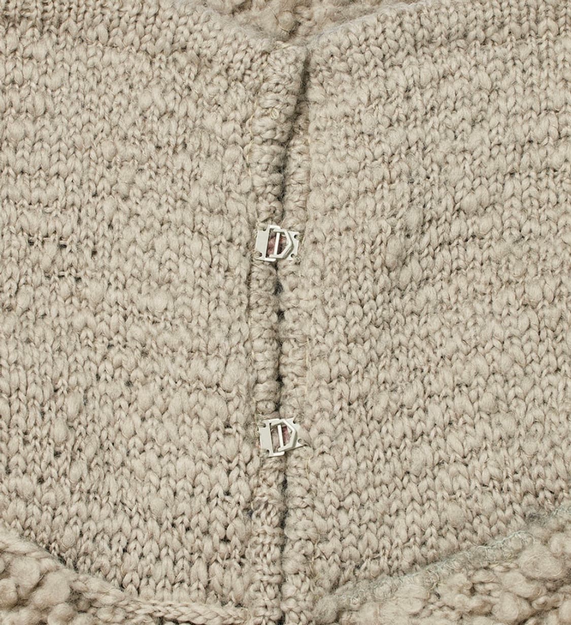 오픈와이와이 LOOPY KNIT CARDIGAN 블랙 상품이미지4