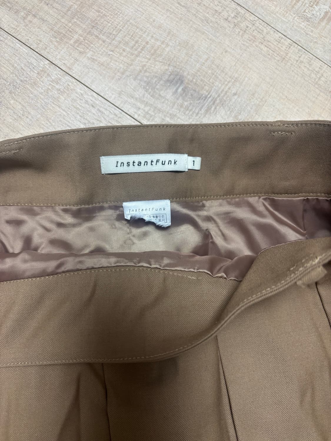 인스턴트펑크 플리츠 데끼 미니 스커트 상품이미지4