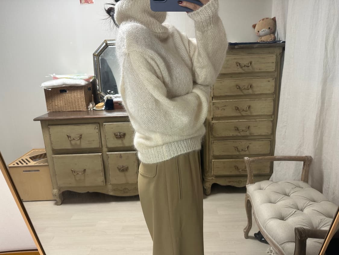 이로 모헤어 터틀넥 니트 상품이미지9