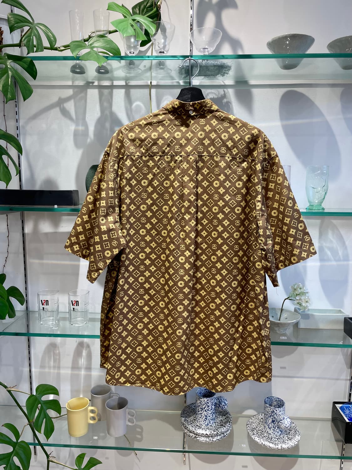 스투시 monogram shirt 상품이미지2