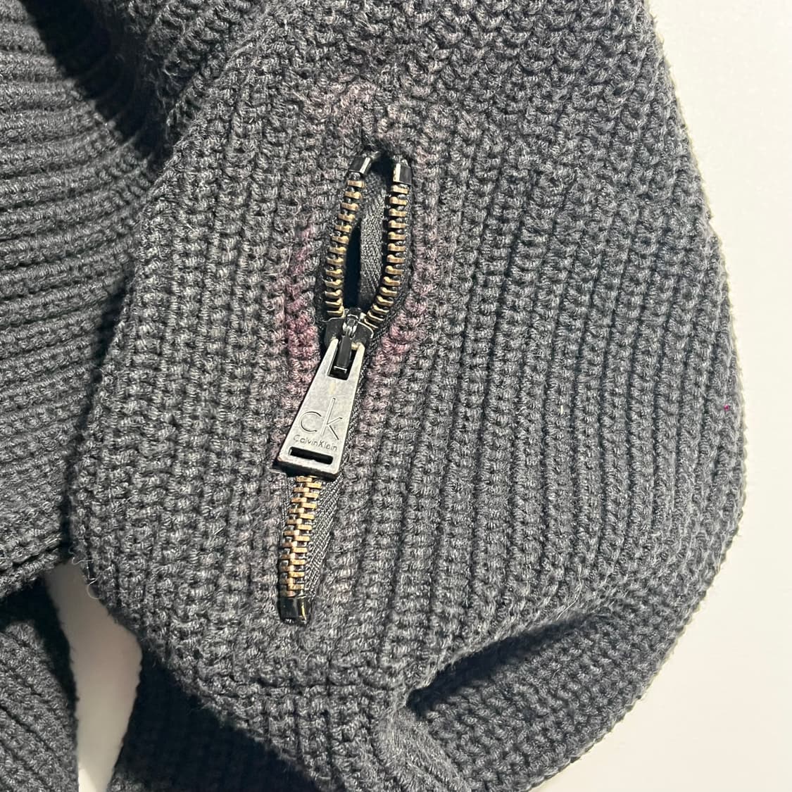 Calvin klein Asymmetric Knit Sweater 상품이미지4