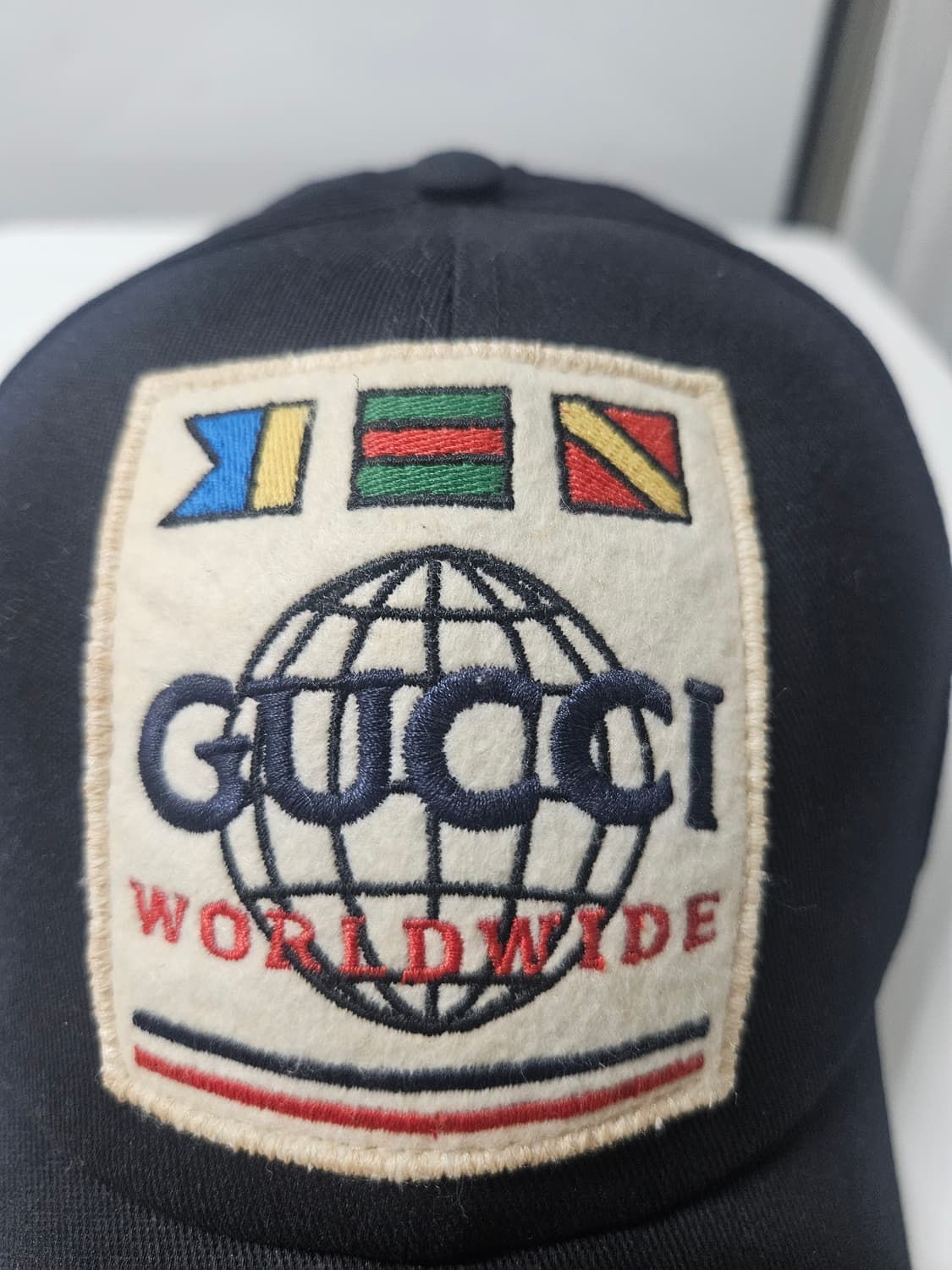 구찌 월드와이드 패치 볼캡 L 사이즈 상품이미지5