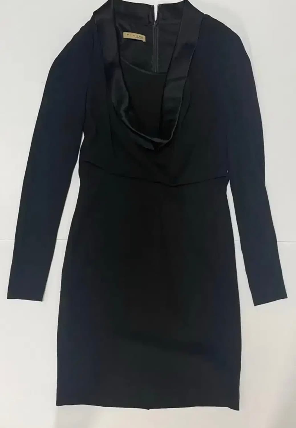 미샤 블랙 원피스 중고 상품이미지1
