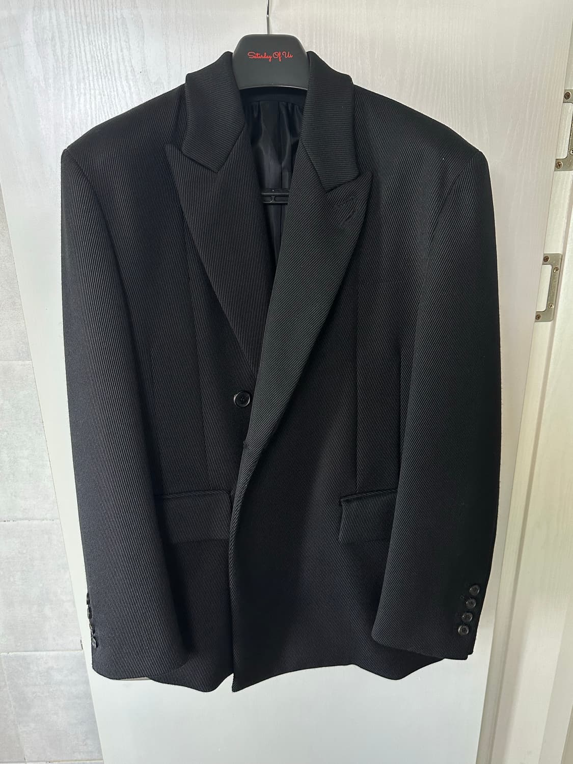 Stu 다이애그널 더블 블레이저 S사이즈 상품이미지2