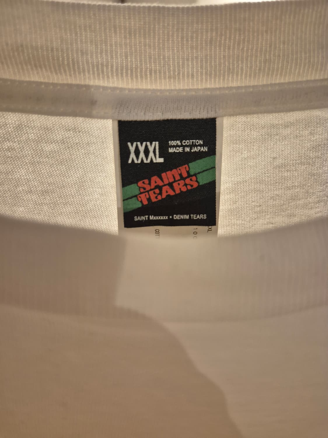 세인트미카엘x데님티어스 23ss 클라운티셔츠 3xl 희귀사이즈 판매합니다 상품이미지3
