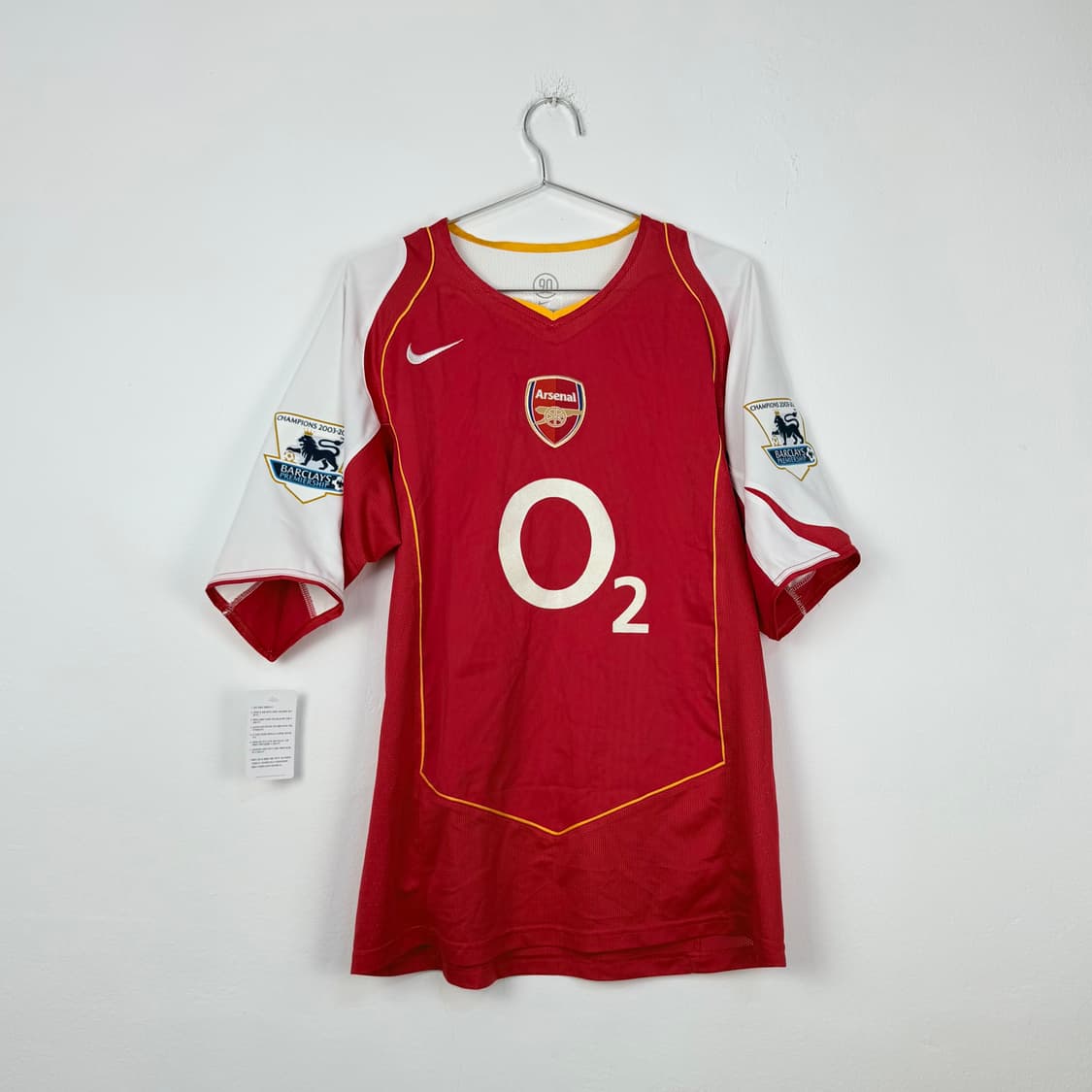 04-05 아스날 홈 앙리 유니폼 상품이미지3