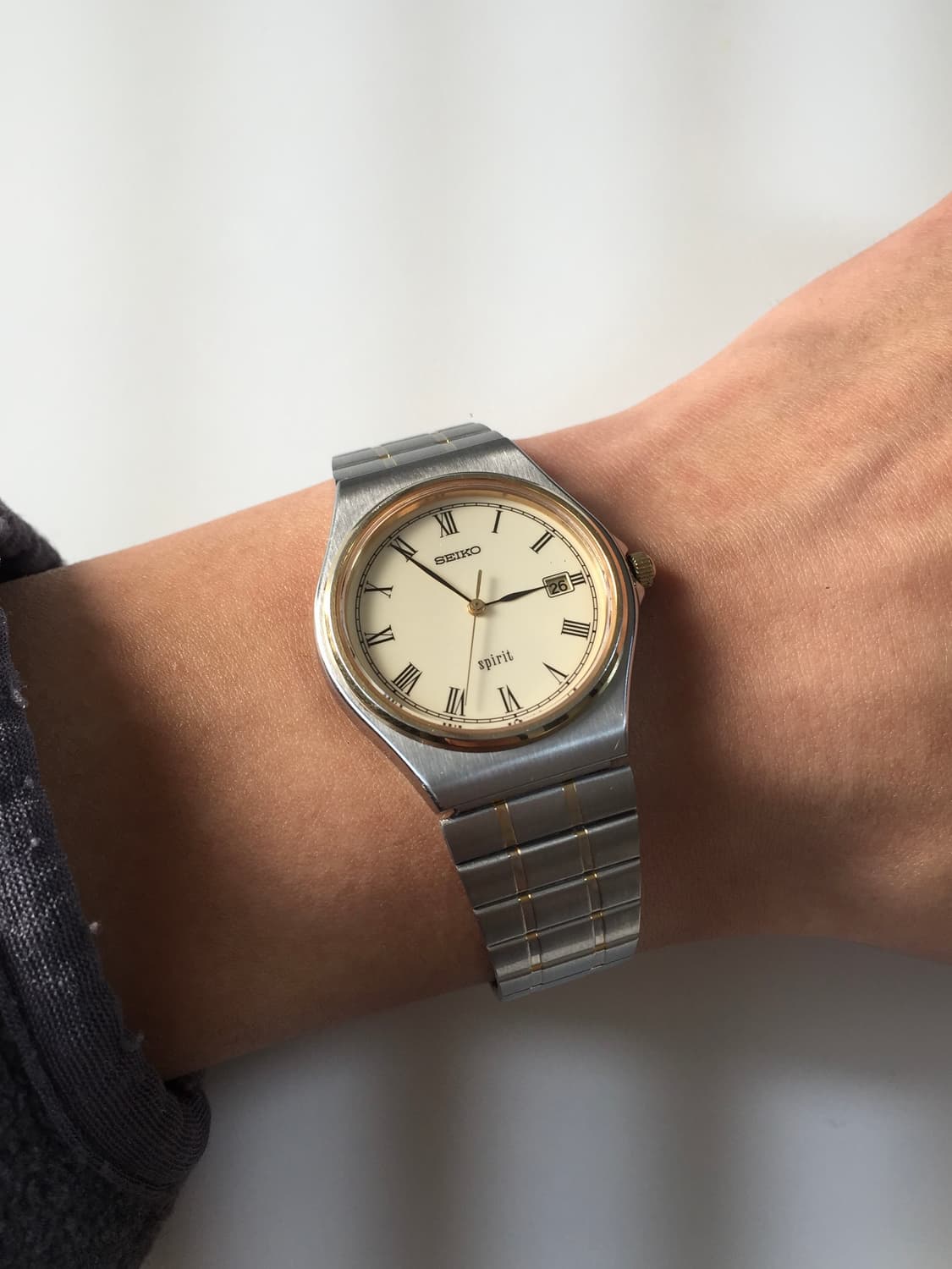 90s seiko spirit roman index combi 상품이미지5