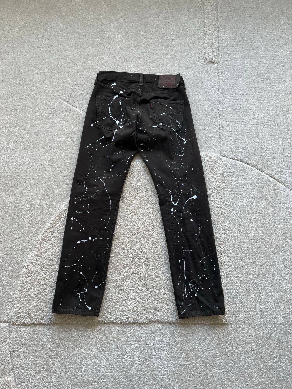 리바이스 501 페인팅 데님 브라운 (29-30) 상품이미지7