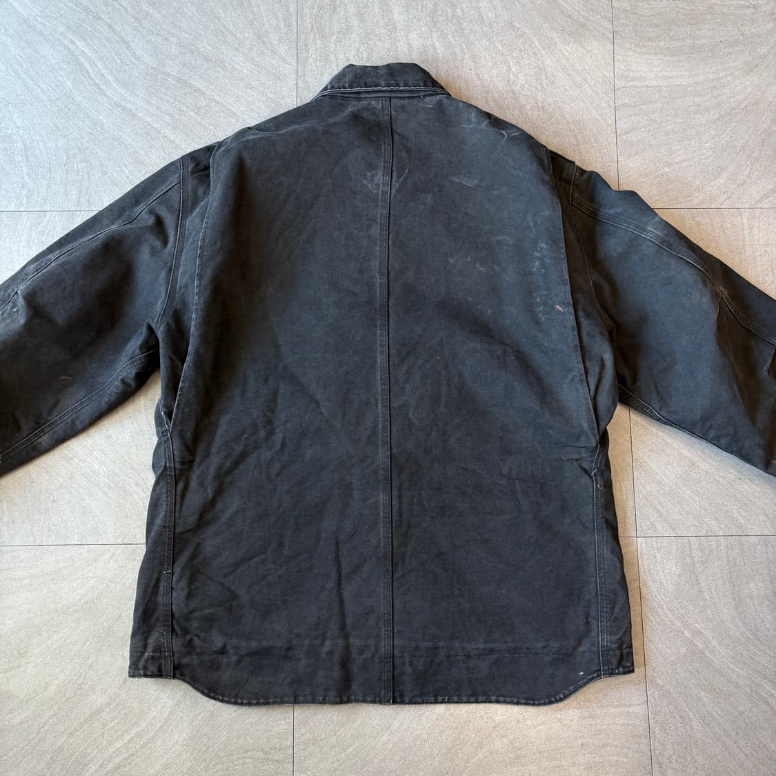 칼하트 정품 C61 블랙 덕 초어 자켓 상품이미지9