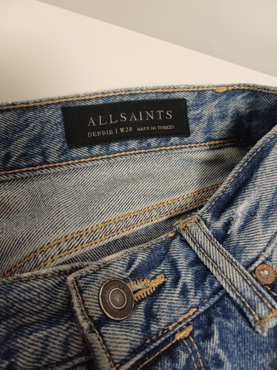 올세인츠(AllSaints) 데비 하이라이즈 릴렉스진(W28) 상품이미지5