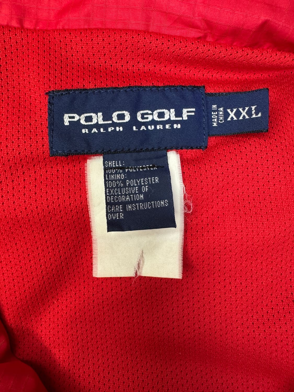 빈티지 90s 폴로골프 랄프로렌 립스탑 풀오버 아노락  2XL 상품이미지5