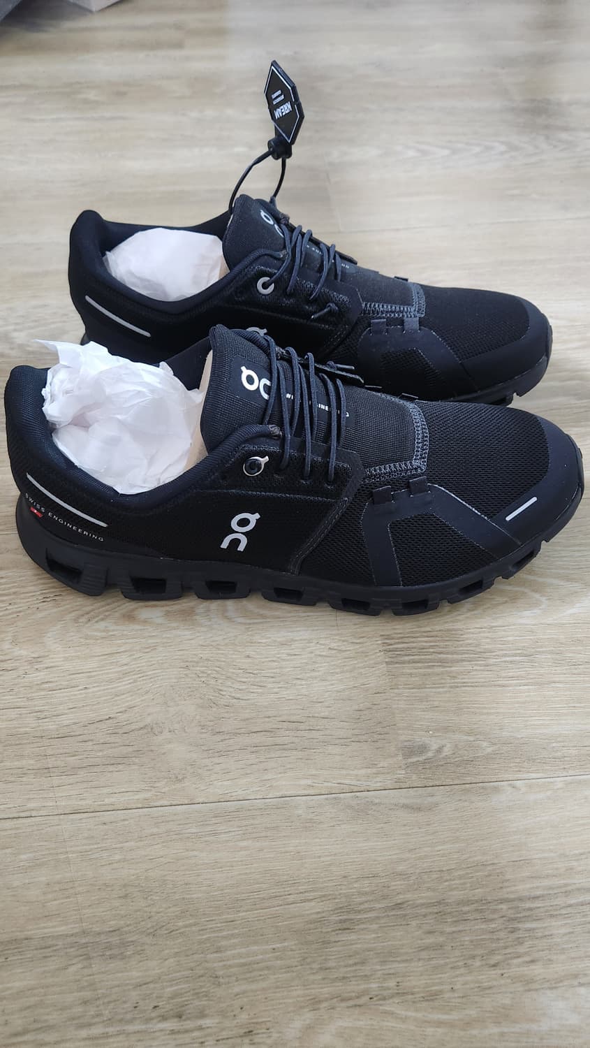 [265]온러닝 클라우드6 블랙 EU42 상품이미지5