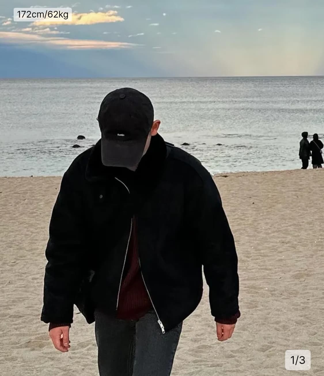 (새 상품급) 도프제이슨 심플 스웨이드 무스탕 상품이미지3