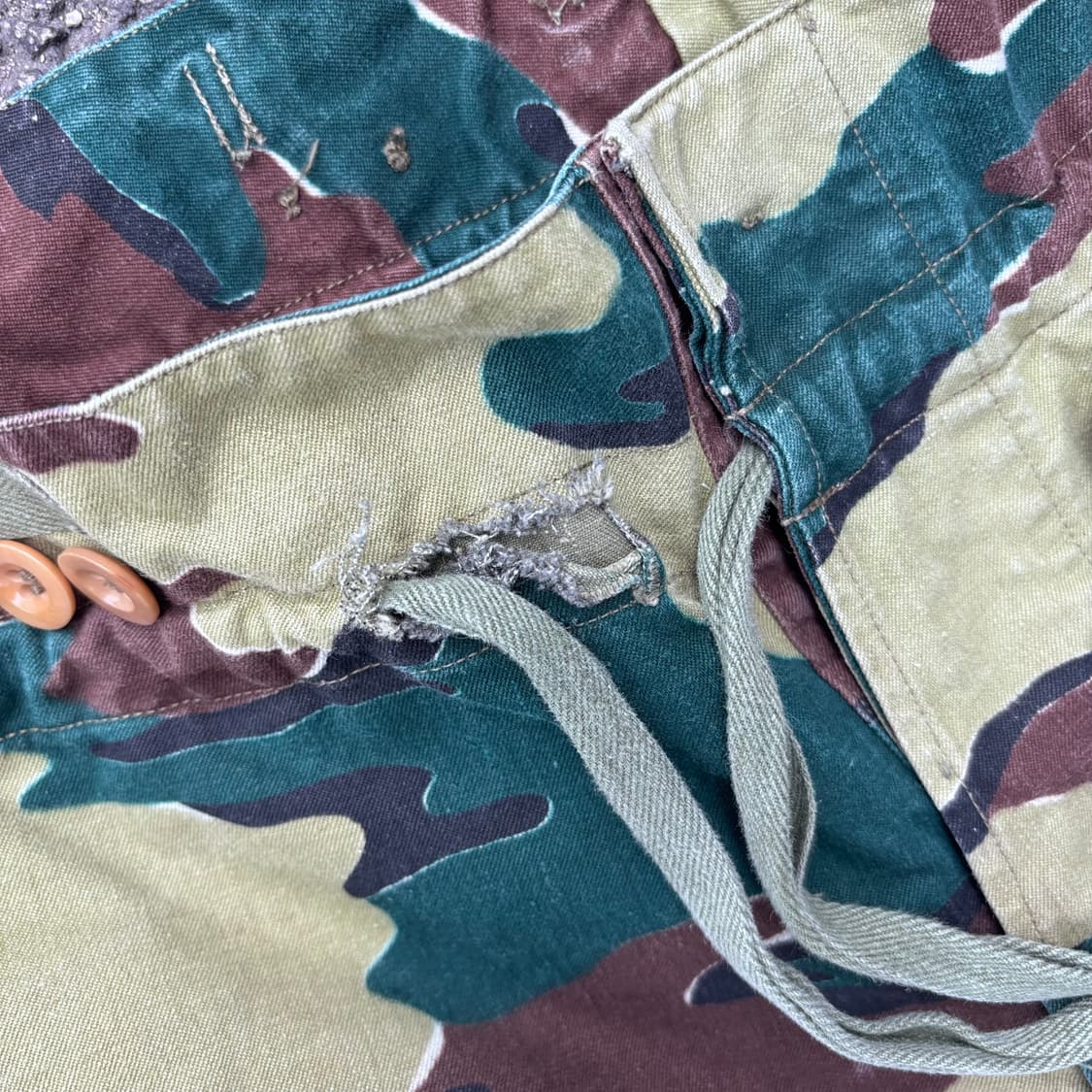 빈티지 벨기에군 지그카모 트리우저 상품이미지6