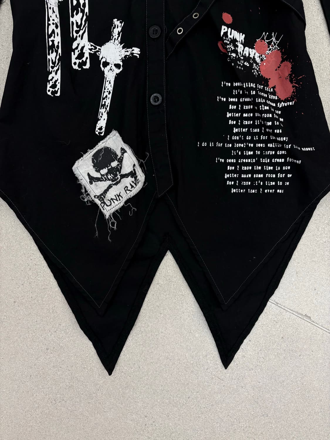 펑크 레이브 셔츠 상품이미지5
