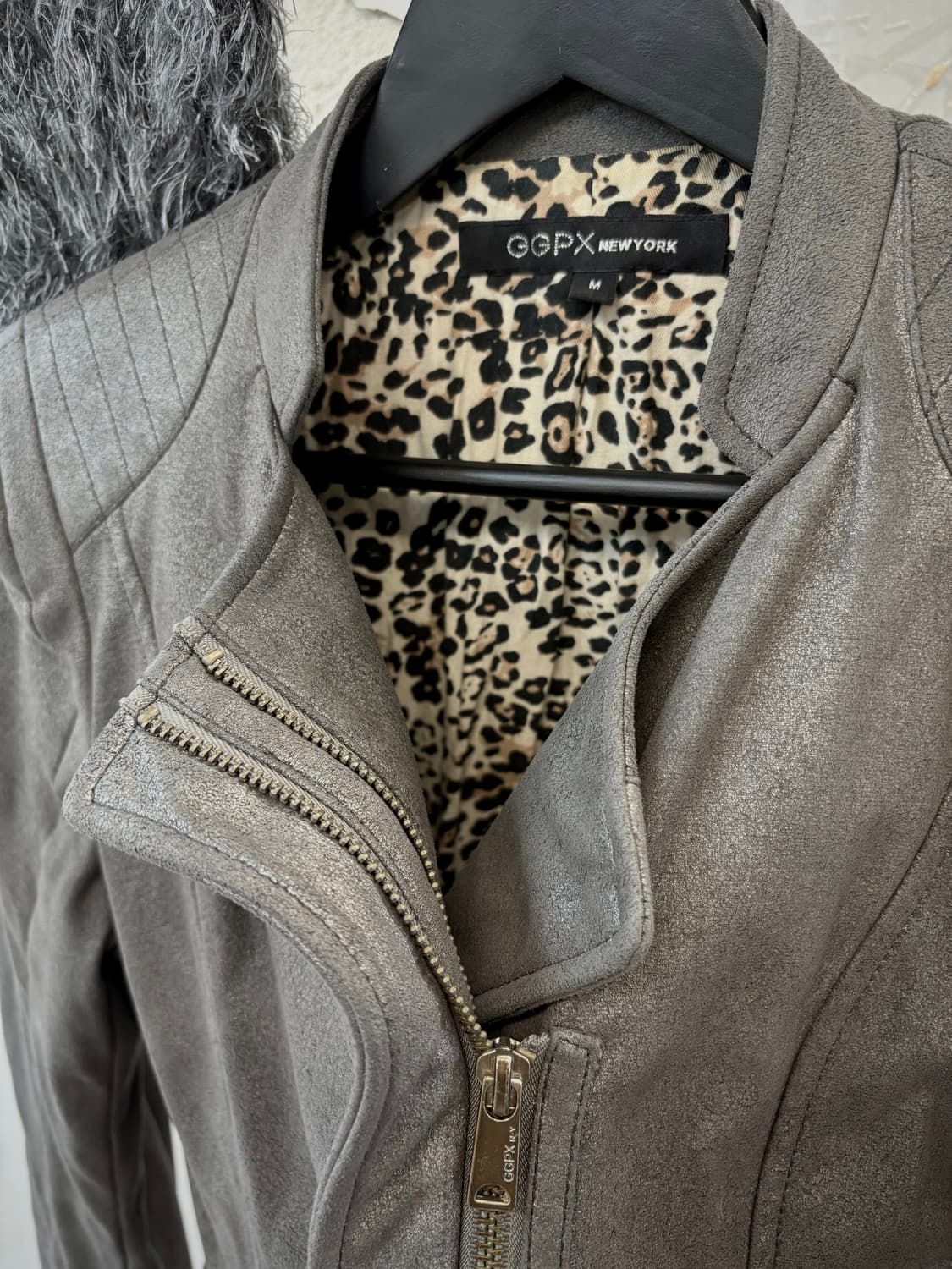 grey Diagonal Jacket 상품이미지2