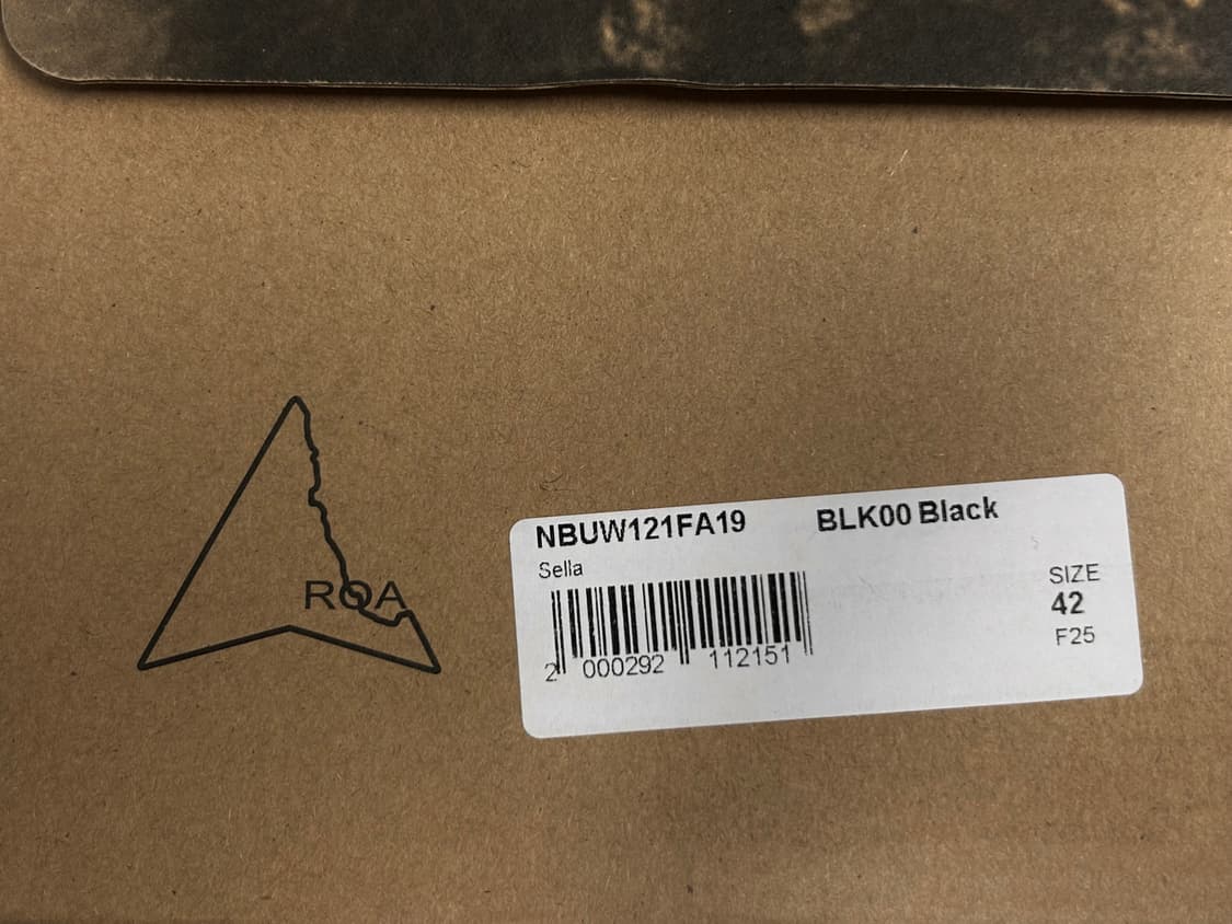 Roa hiking sella black (42 size) 상품이미지5