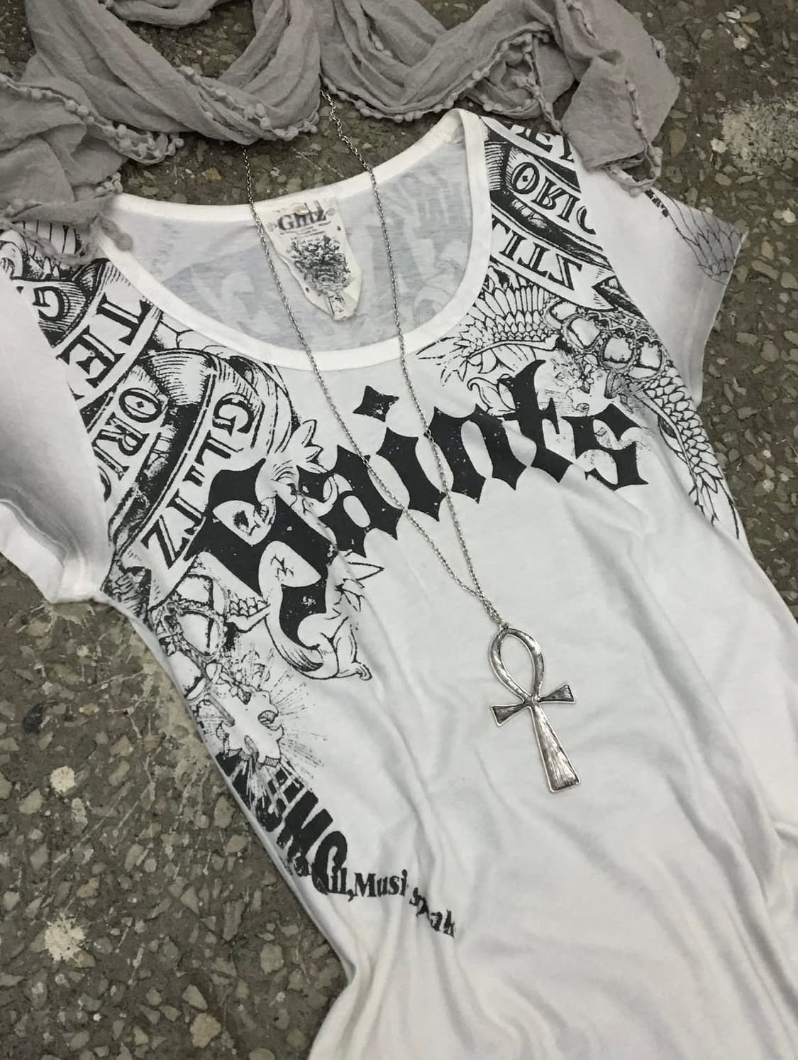 Glitz Unbalance Detail Top 상품이미지2