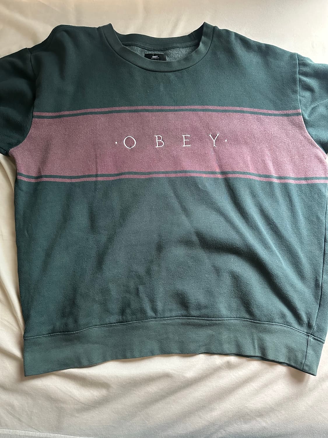 (L) 오베이 맨투맨 스웻 상품이미지1