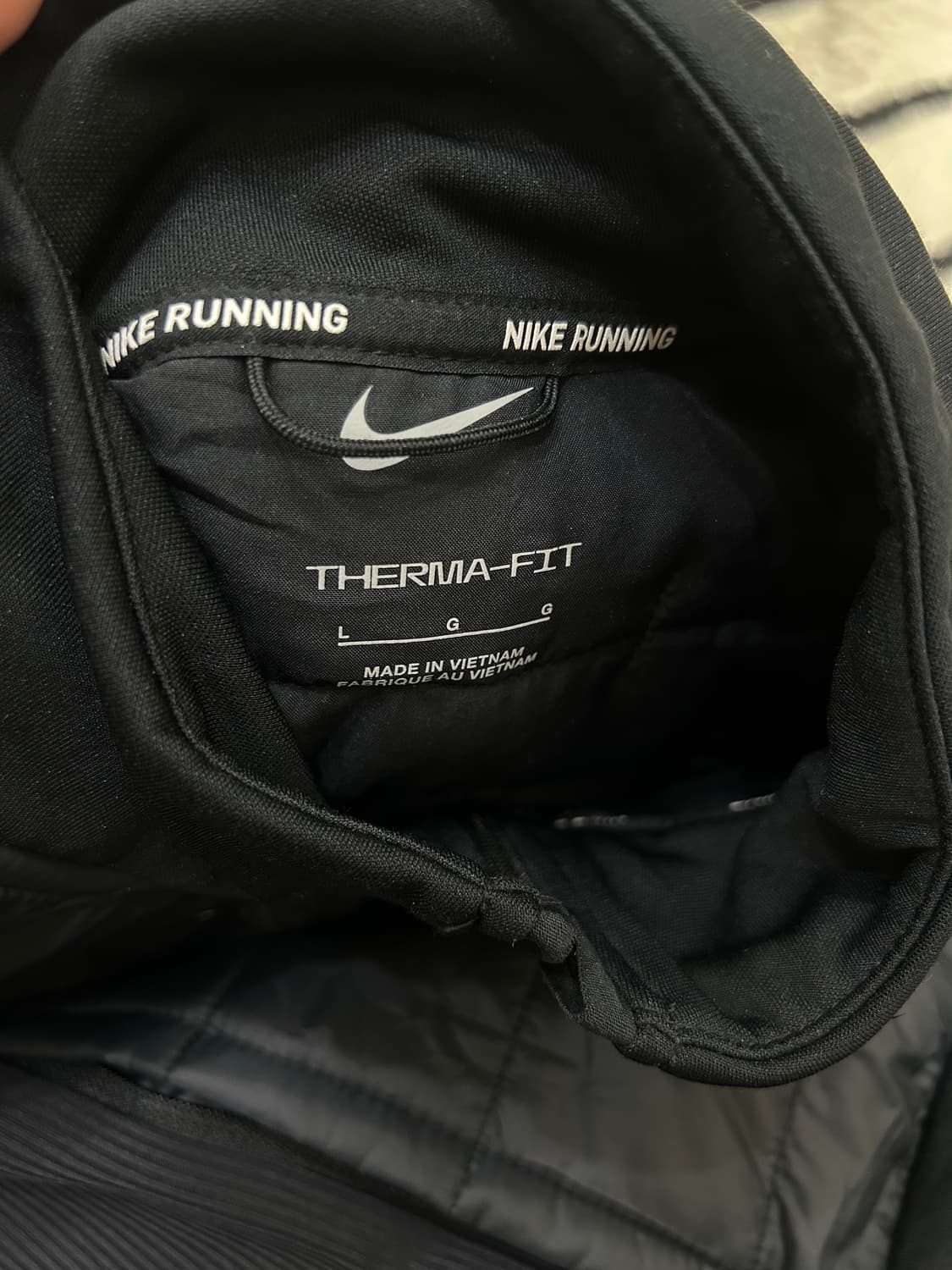[여성L]나이키 우먼 써마핏 런닝 베스트/블랙 상품이미지4