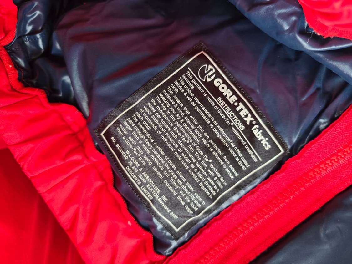 90s 데상트 고어텍스 오리털 패딩 상품이미지7