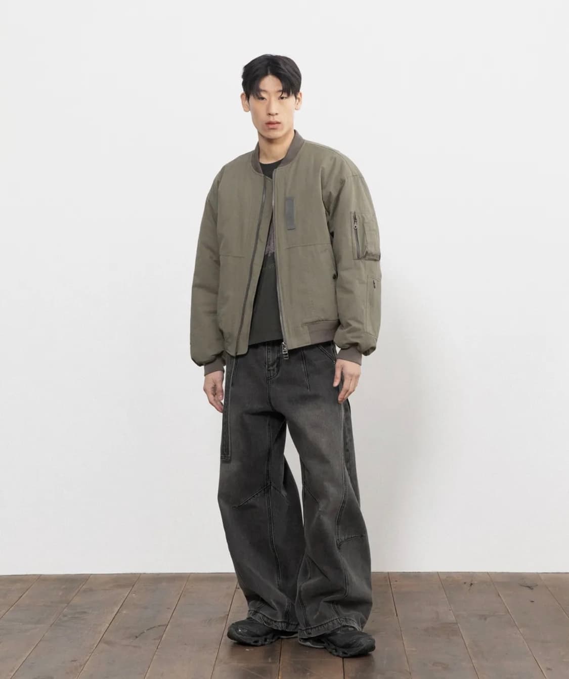 [새제품/2] 비긴202 리노 MA-1 점퍼 [빈티지 베이지] 상품이미지4