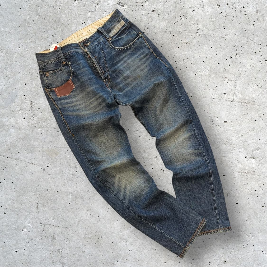 [30x32] 리바이스 쵸퍼 데님 워싱 청바지 패치 데님 C683 상품이미지1
