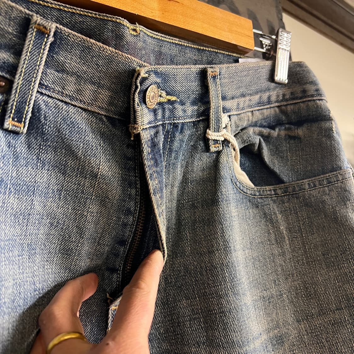 00's 리바이스 527 부츠컷 33 Size Mexico 데드스탁 상품이미지4