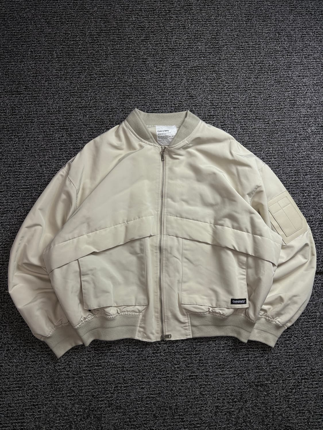 코드그라피 유틸리티 ma-1 오버사이즈 항공 점퍼 2328 상품이미지2