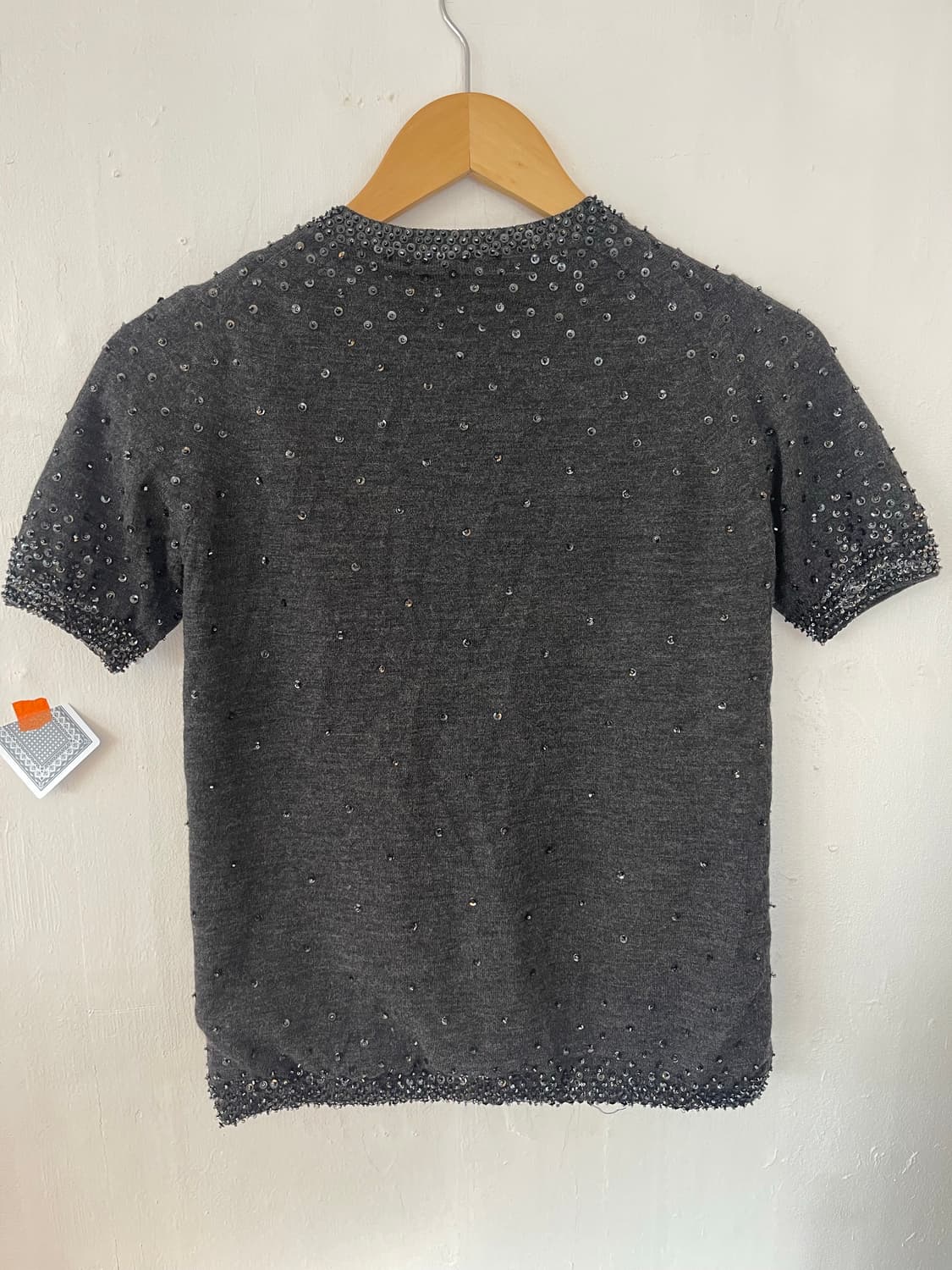 sacai 시퀸 디테일 울 탑 / 니트 상품이미지2