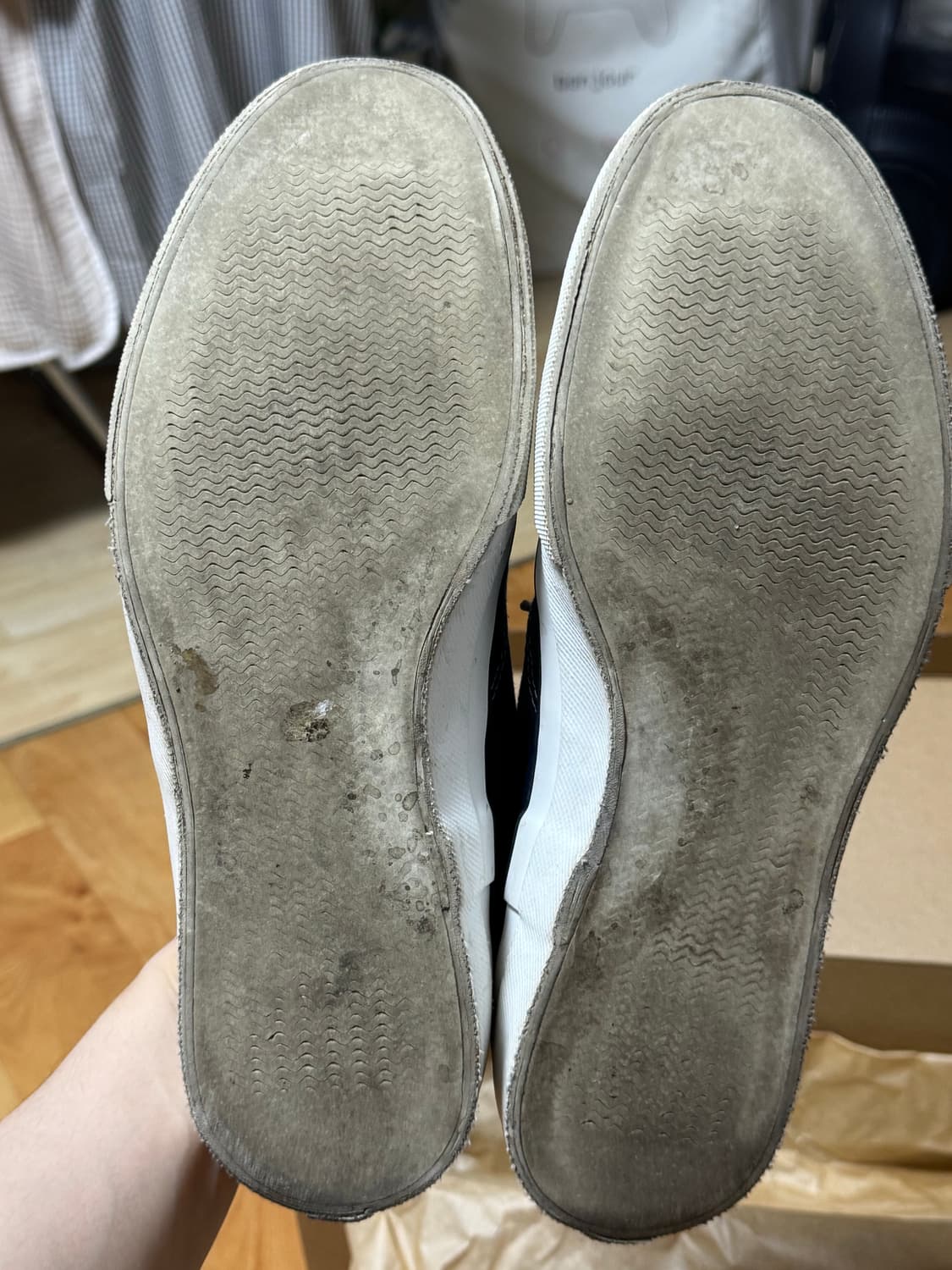 와쿠와 덱슈즈 네이비 270 상품이미지6