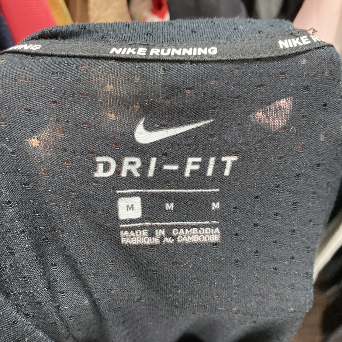 나이키 드라이핏 남 러닝긴팔 블랙  상품이미지4