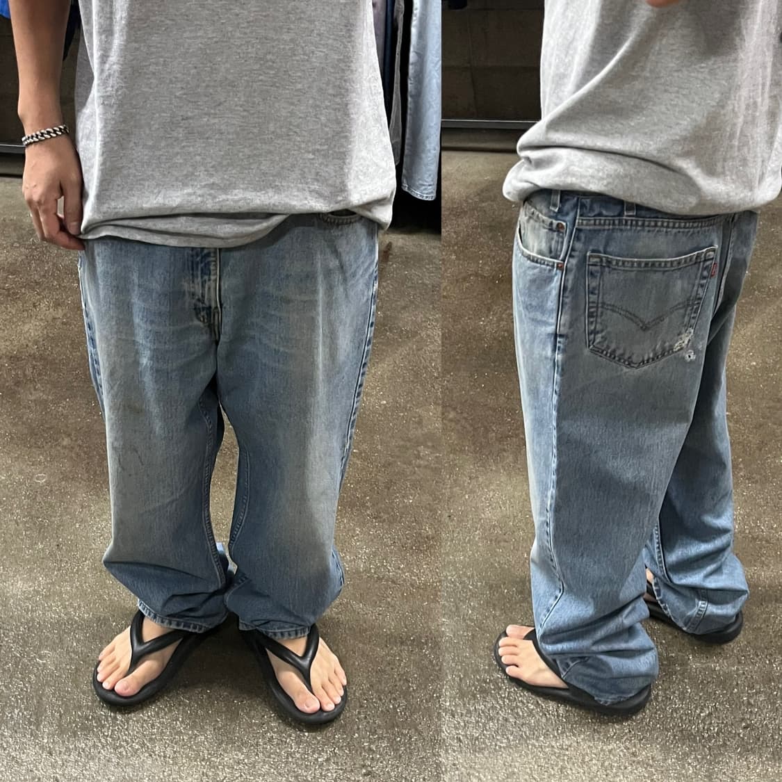 00s Levis550 데님 팬츠 (35“) 상품이미지1