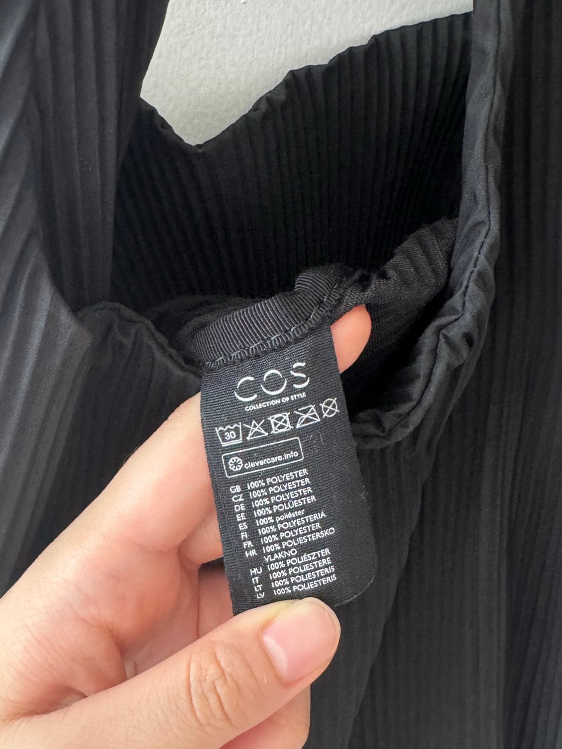 코스 COS 플리츠 숄더백 가방 상품이미지6