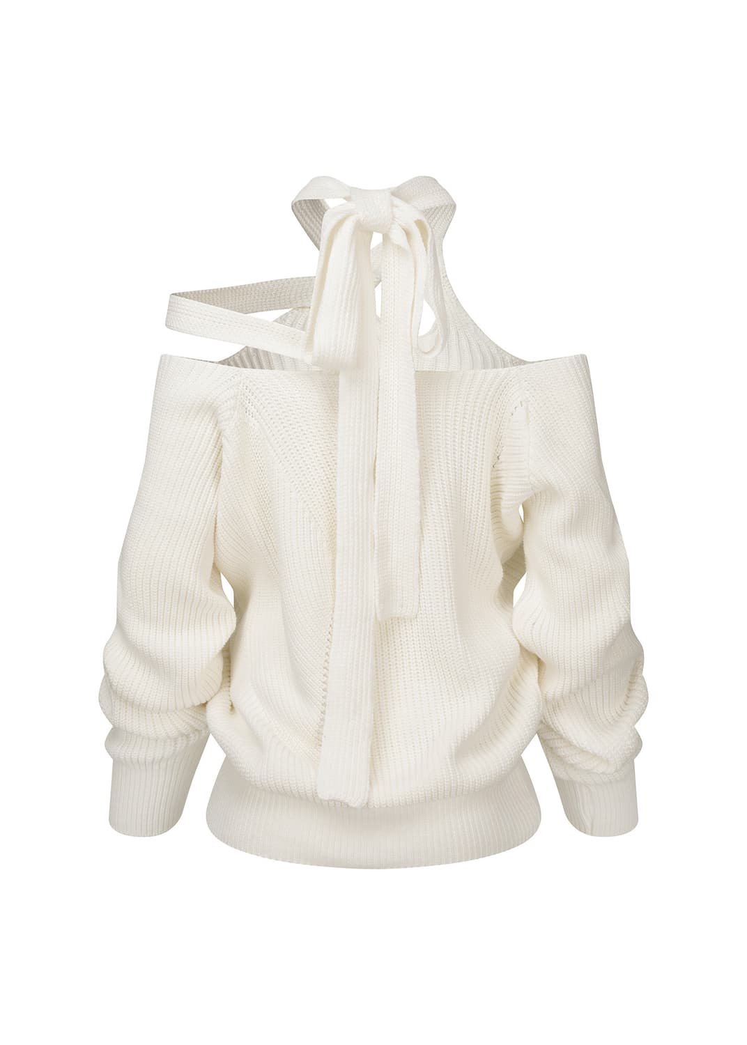 나체 슬릿 타이 니트 상품이미지6