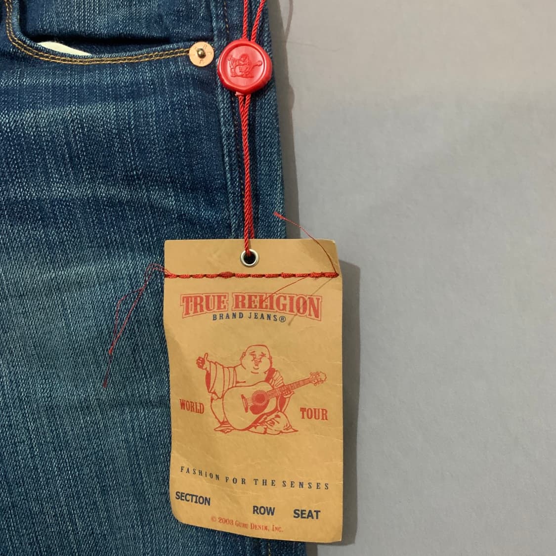 새상품 24인치 트루릴리전 캐리 스판 부츠컷 데님 청바지 상품이미지5