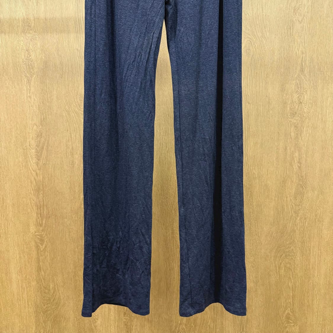 마렐라 레이온 니트 팬츠 밴딩 디테일 슬림핏 차콜 그레이 상품이미지5