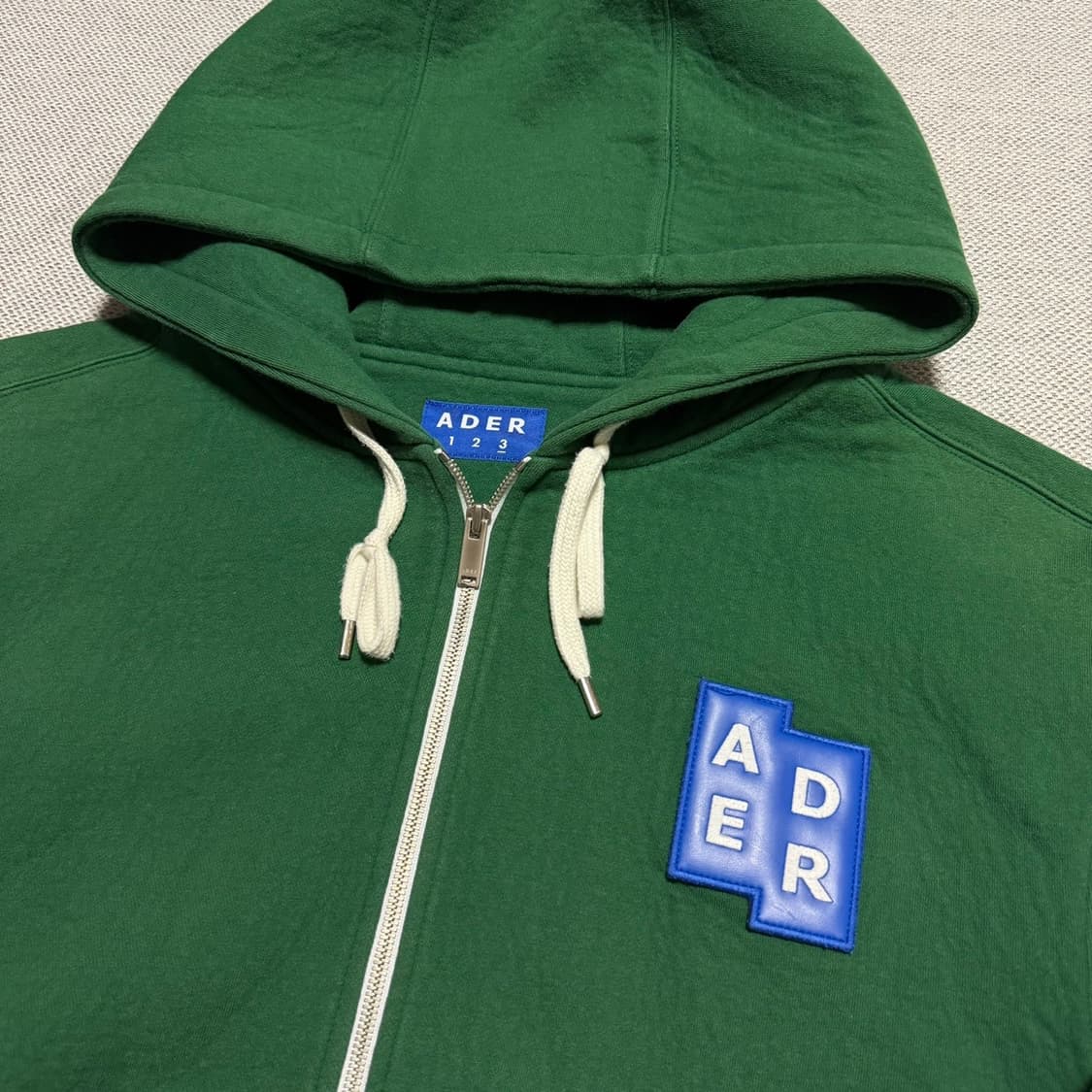 Ader Error 아더에러 17fw 그린 후드집업 상품이미지2