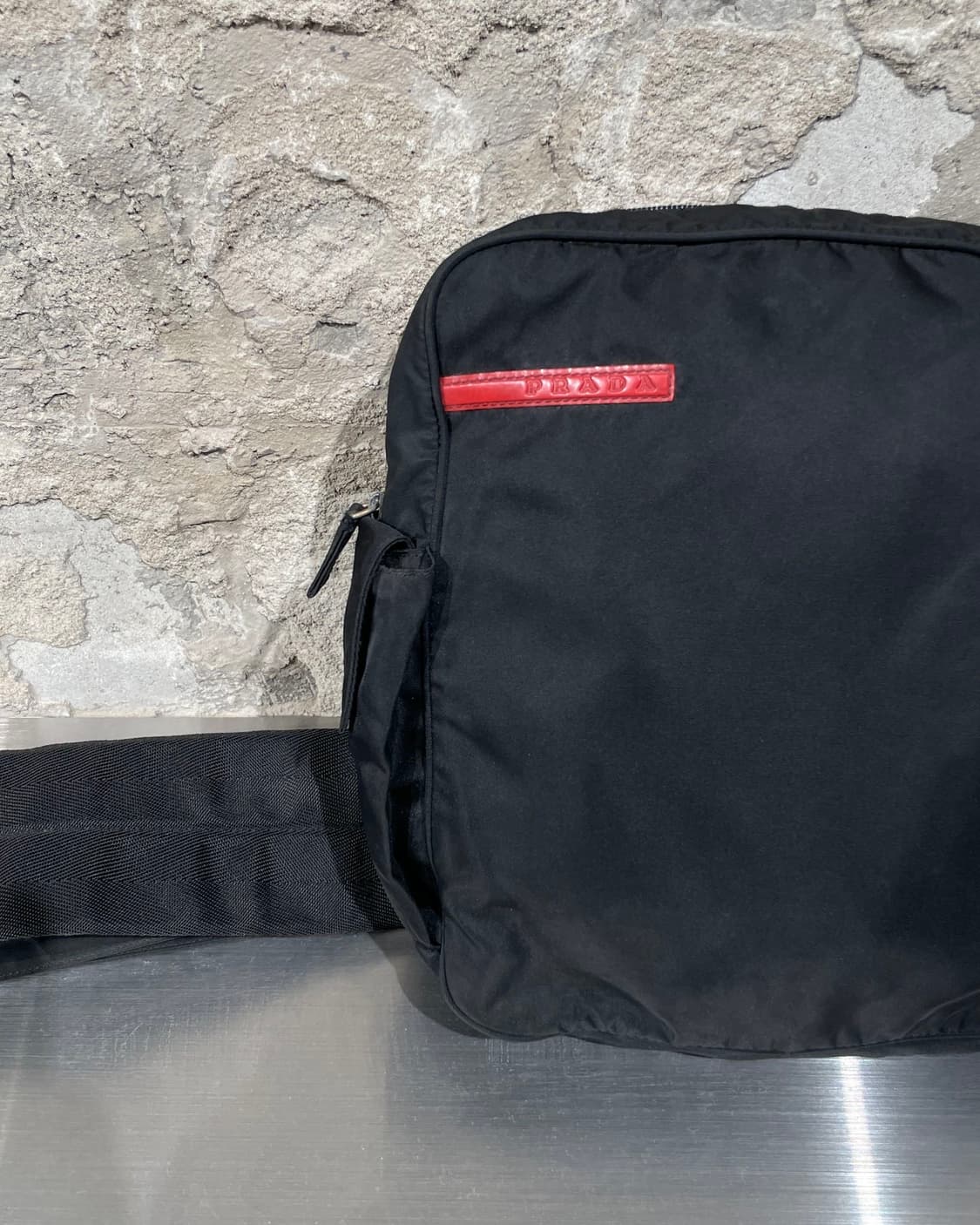 프라다 스포츠 네로 나일론 슬링백 상품이미지4
