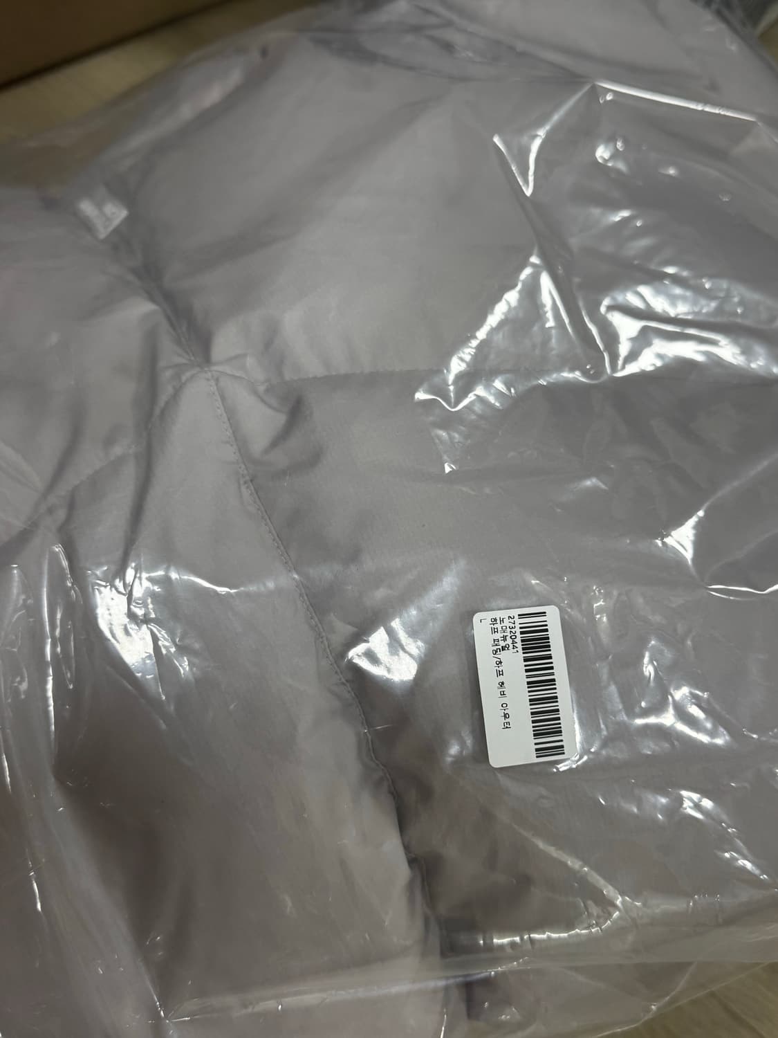 L] 노매뉴얼 패딩 그레이 상품이미지3