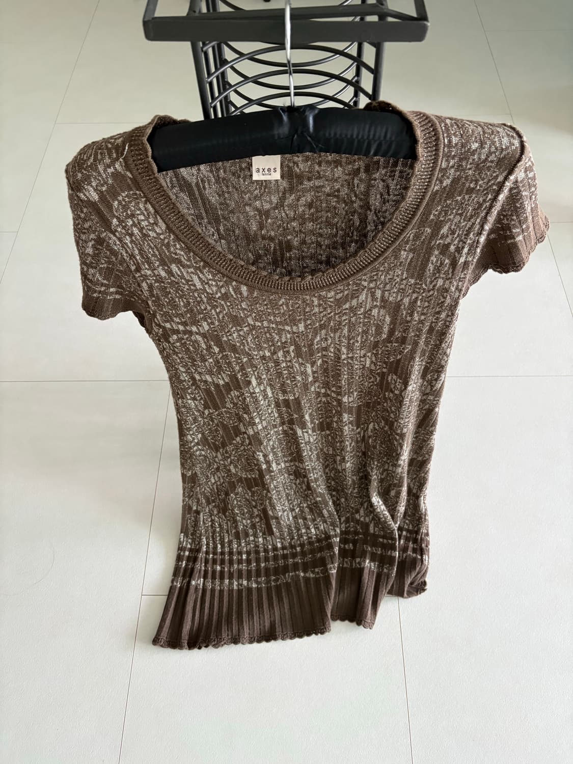 axes femme) floral knit dress 상품이미지9