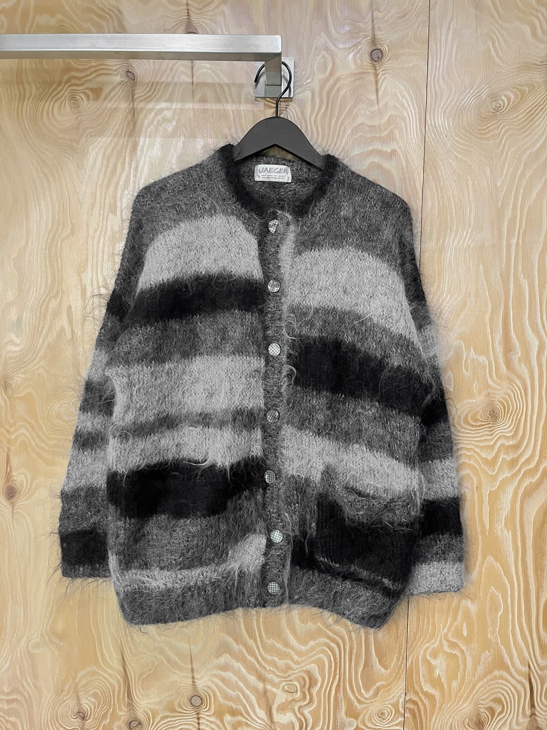 Jaeger 90's 모헤어 가디건 상품이미지2