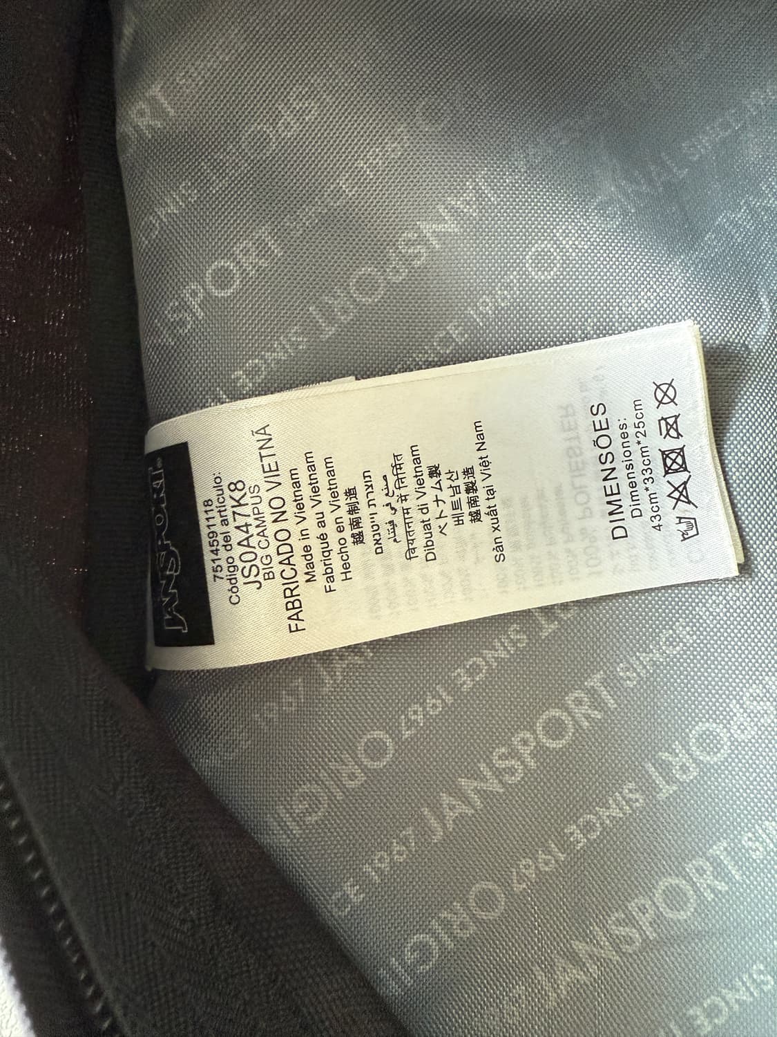 잔스포츠(JANSPORT) 백팩 상품이미지7