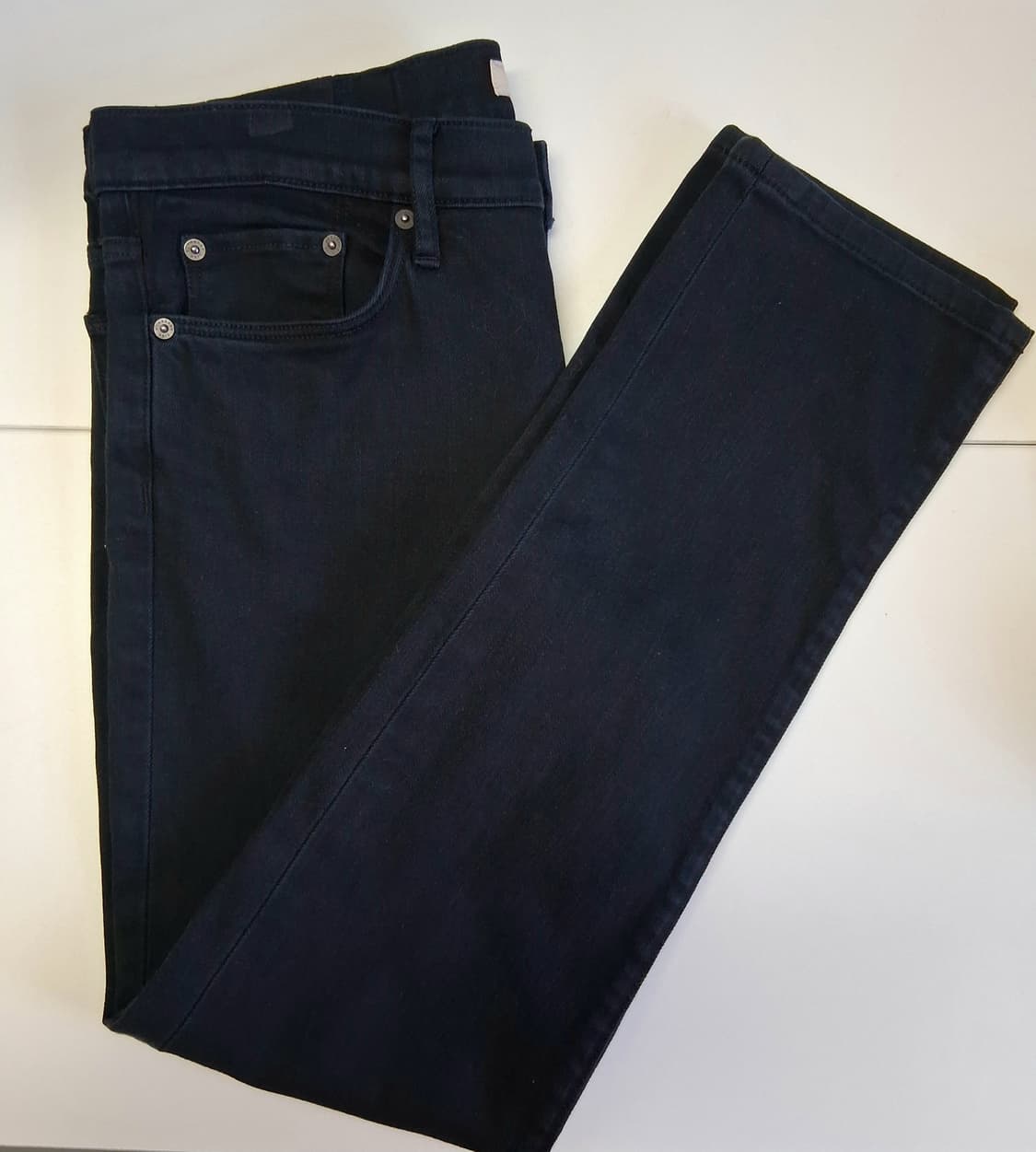 정품)버버리 브릿 블랙 스트레이트핏/남 32# 상품이미지2