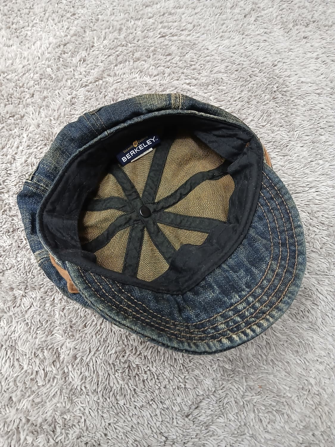 빈티지 버클 포인트 데님 빵모자 상품이미지6