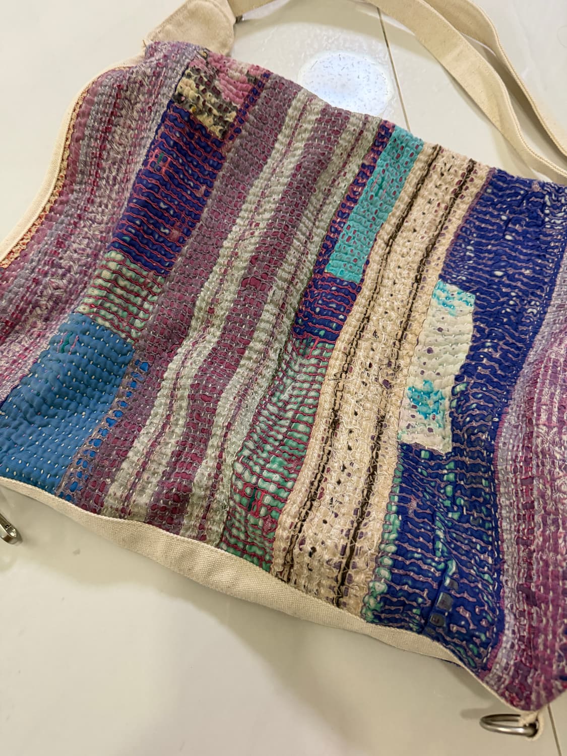 EnSage 보헤미안 패치워크 슬링백 상품이미지4